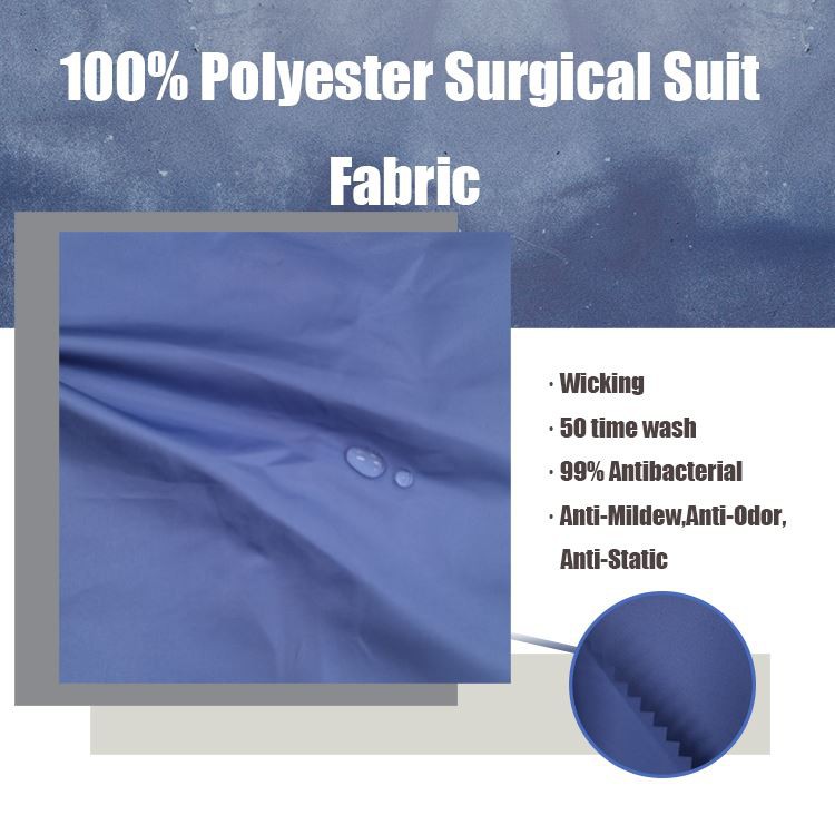 product-750-750 100% Polyester Surgical Suit fabric