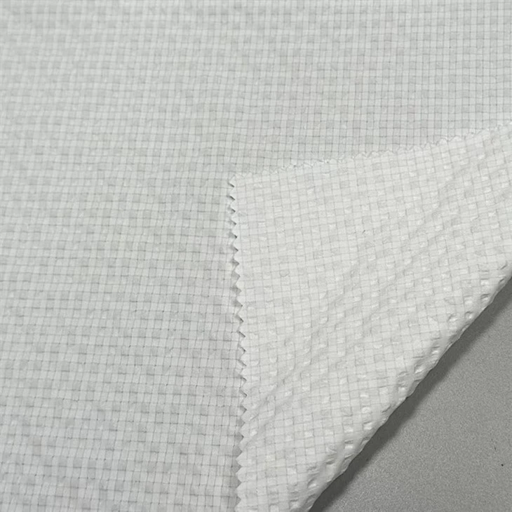 100 Polyester Waterproof Breathable Jacquard Poly Taslan Fabric